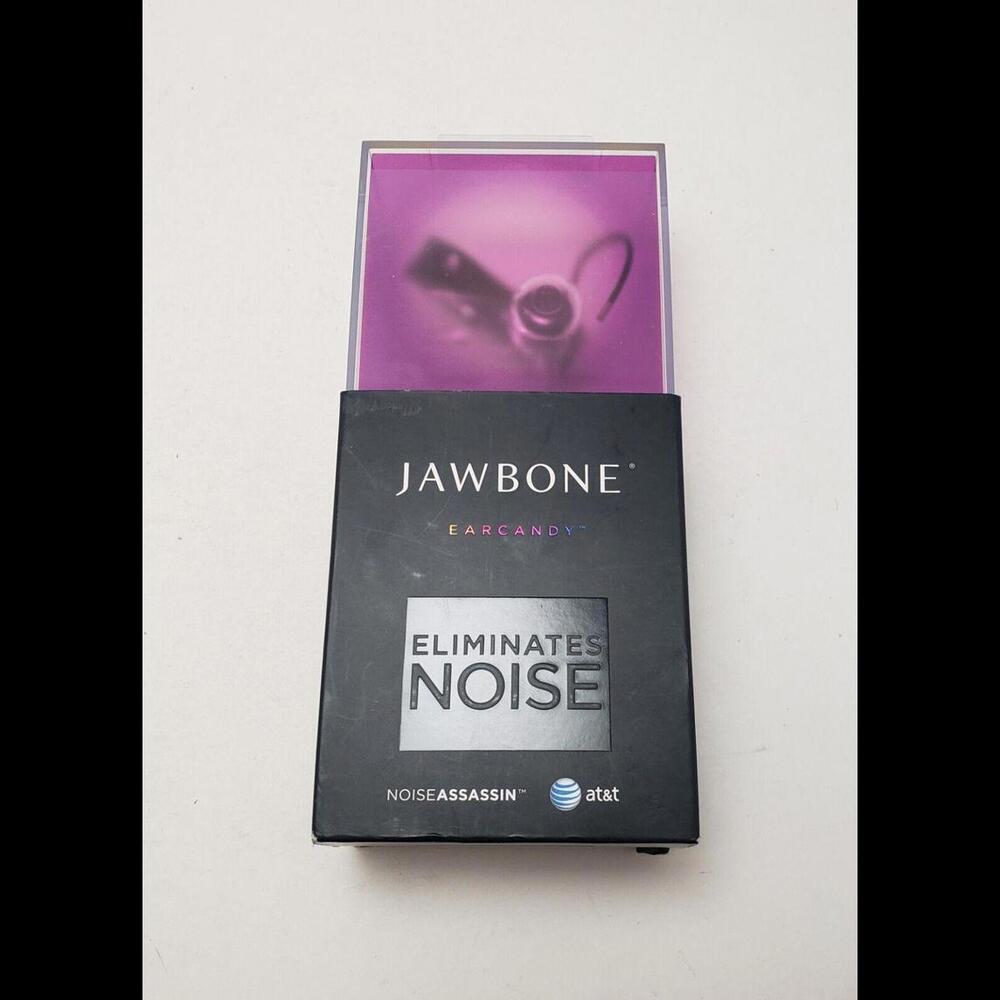 Jawbone AT&T Noise Assassin Earcandy Noise Eliminates Bluetooth Ear‎ Bud Heatset